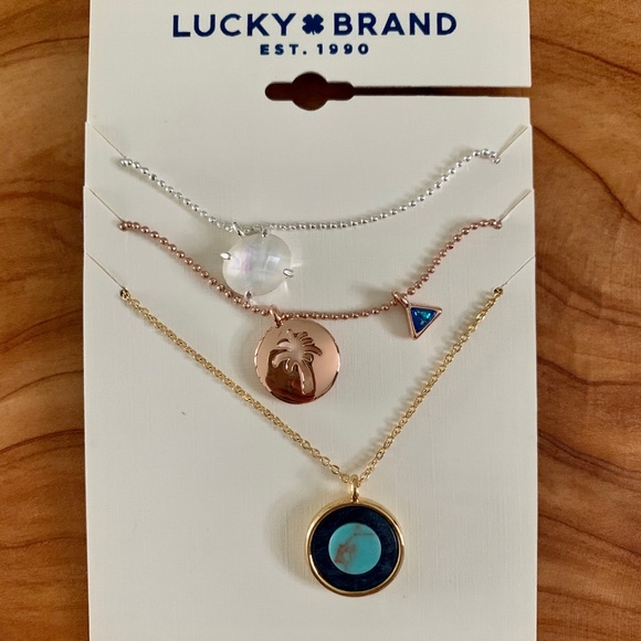 Lucky Brand Jewelry - NEW Lucky Brand Necklace Trio Set